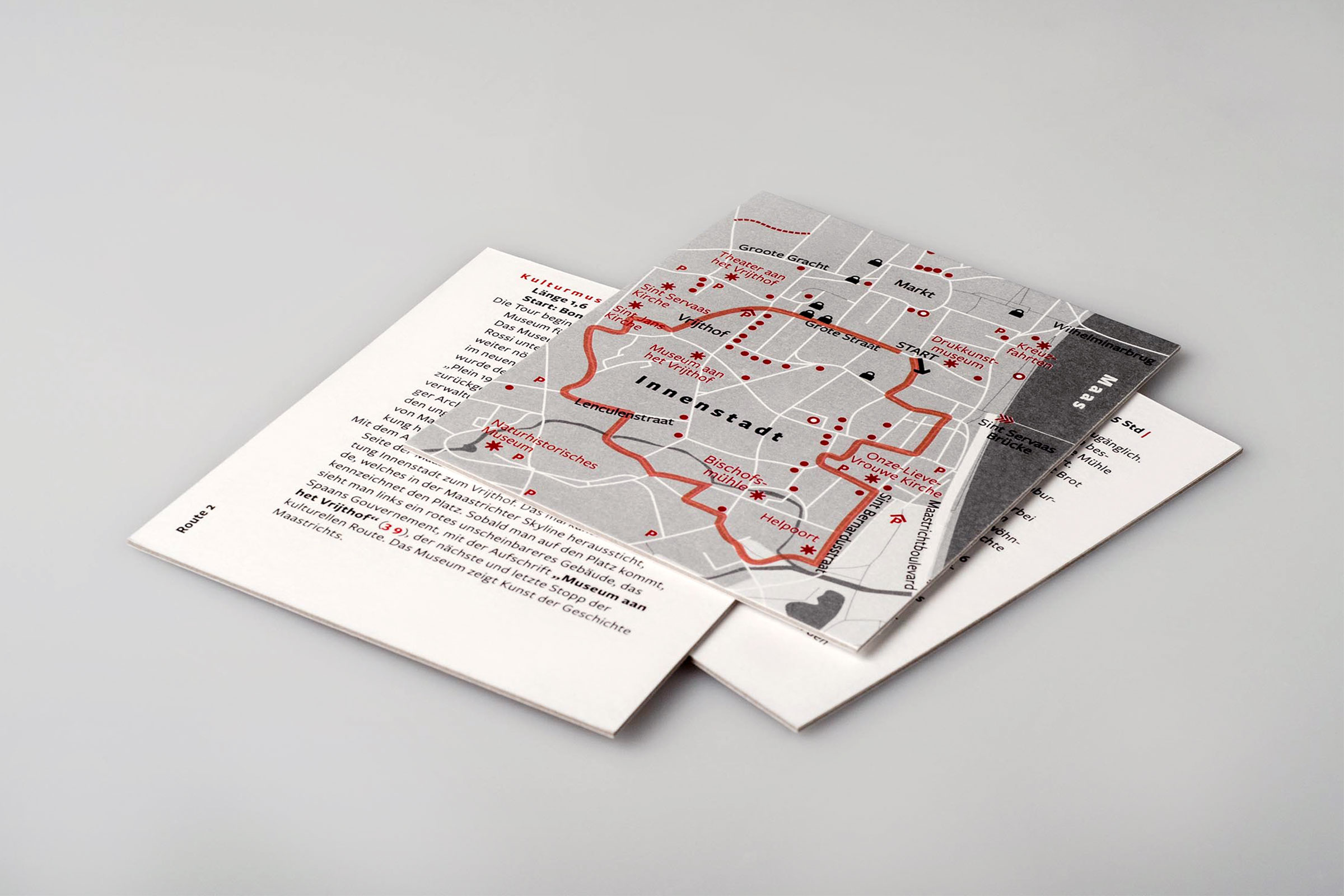 Design Postkarten Stadtplan Layout